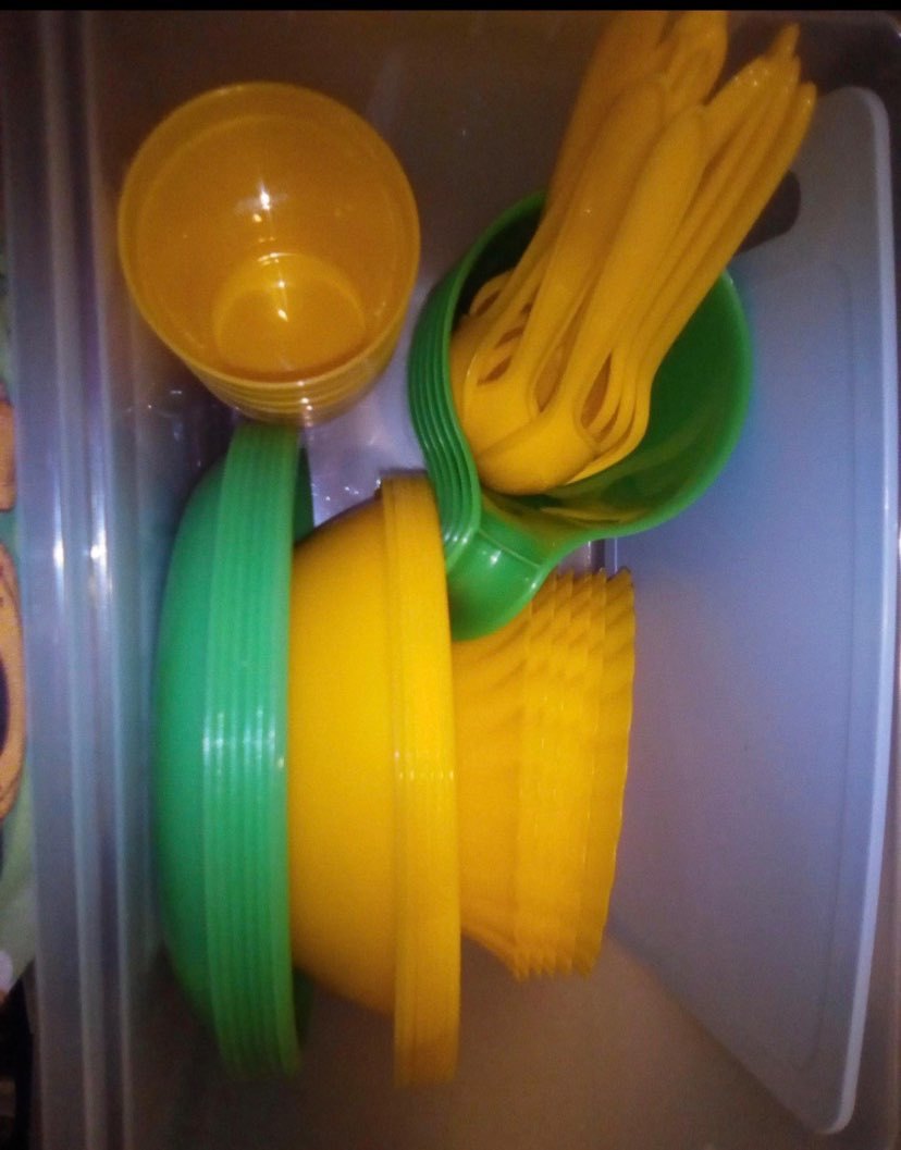 Фотография покупателя товара Набор посуды на 6 персон «Все за стол», 44 предметов, цвет микс