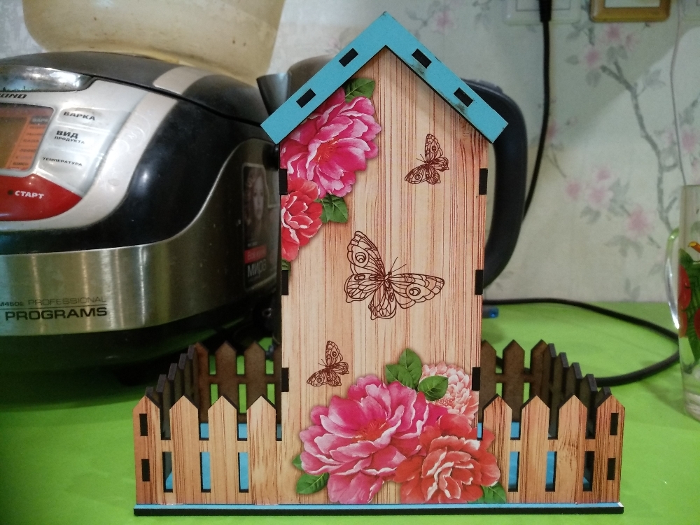 Фотография покупателя товара Чайный домик "Цветы и бабочки" - Фото 9