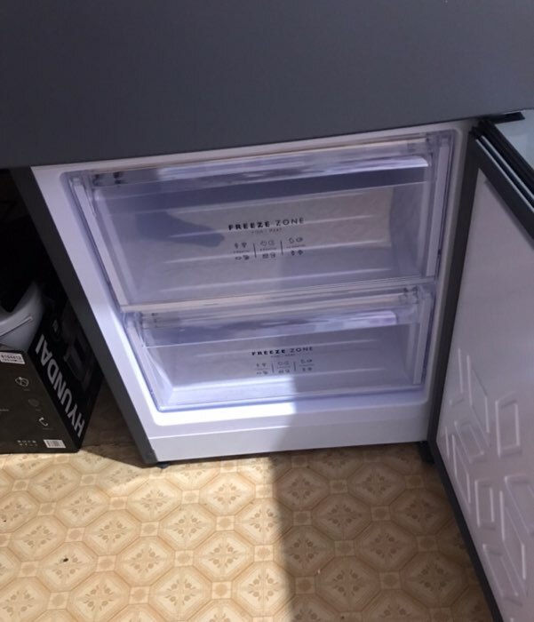 Фотография покупателя товара Холодильник "Бирюса" W6033, двухкамерный, класс А, 310 л, серый - Фото 4