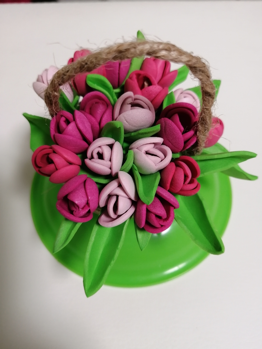 Фотография покупателя товара Набор для творчества «Тюльпаны в корзинке»