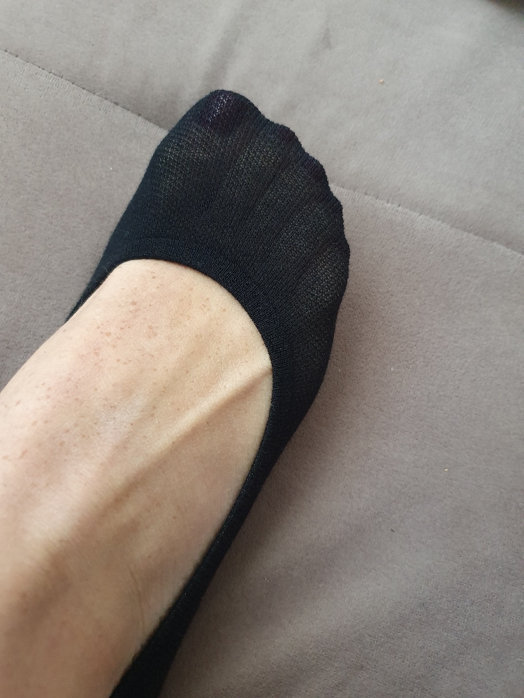 Фотография покупателя товара Набор женских носков-подследников (3 пары) MINAKU размер 36-37 (23 см) - Фото 2