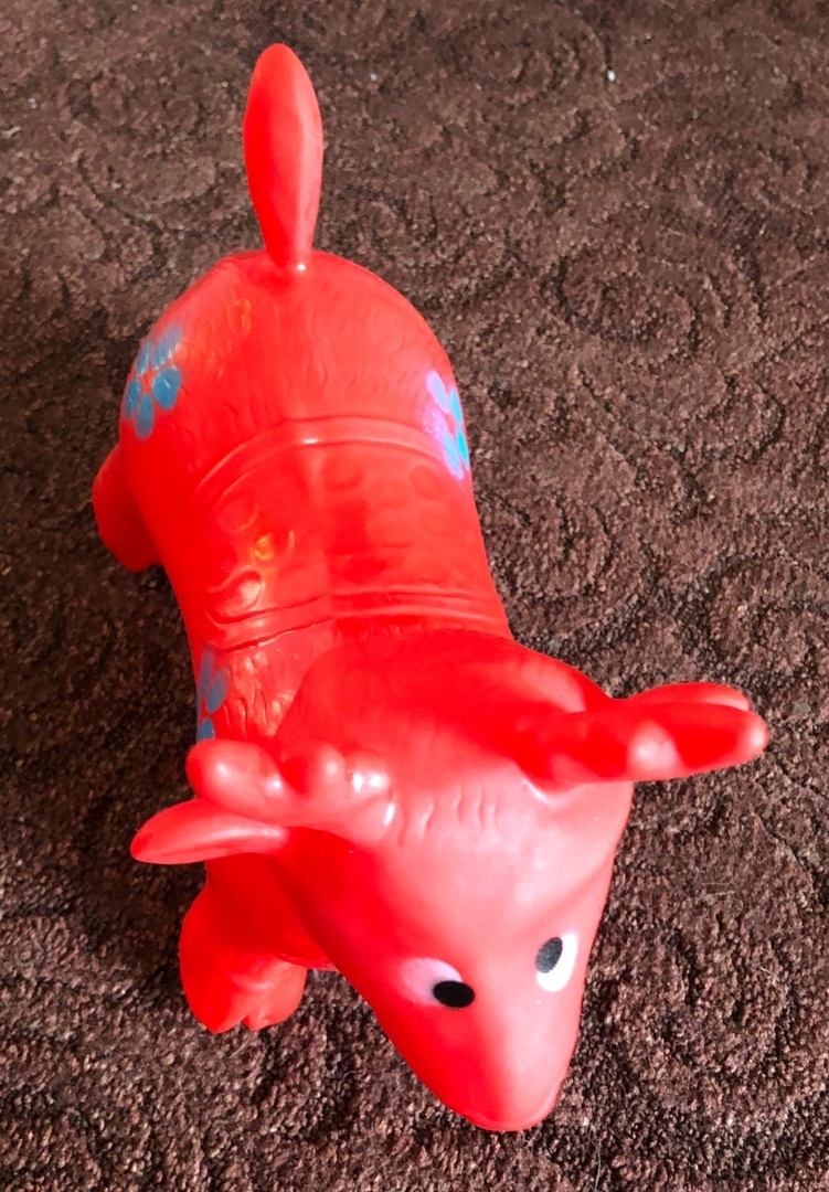 Фотография покупателя товара Надувная игрушка «Животные», 36 х 14 х 30 см, 300 г, МИКС - Фото 7