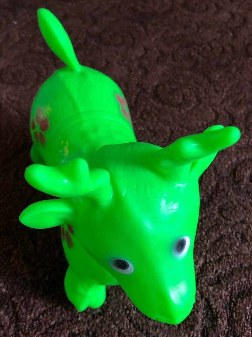 Фотография покупателя товара Надувная игрушка «Животные», 36 х 14 х 30 см, 300 г, МИКС - Фото 2