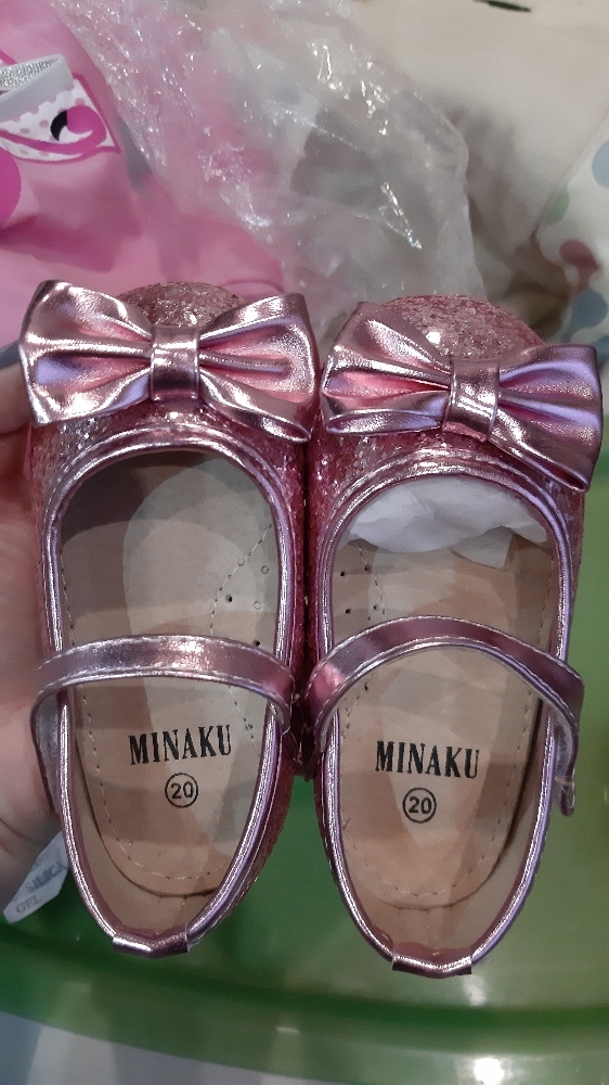 Фотография покупателя товара Туфли детские MINAKU, цвет розовый, размер 19