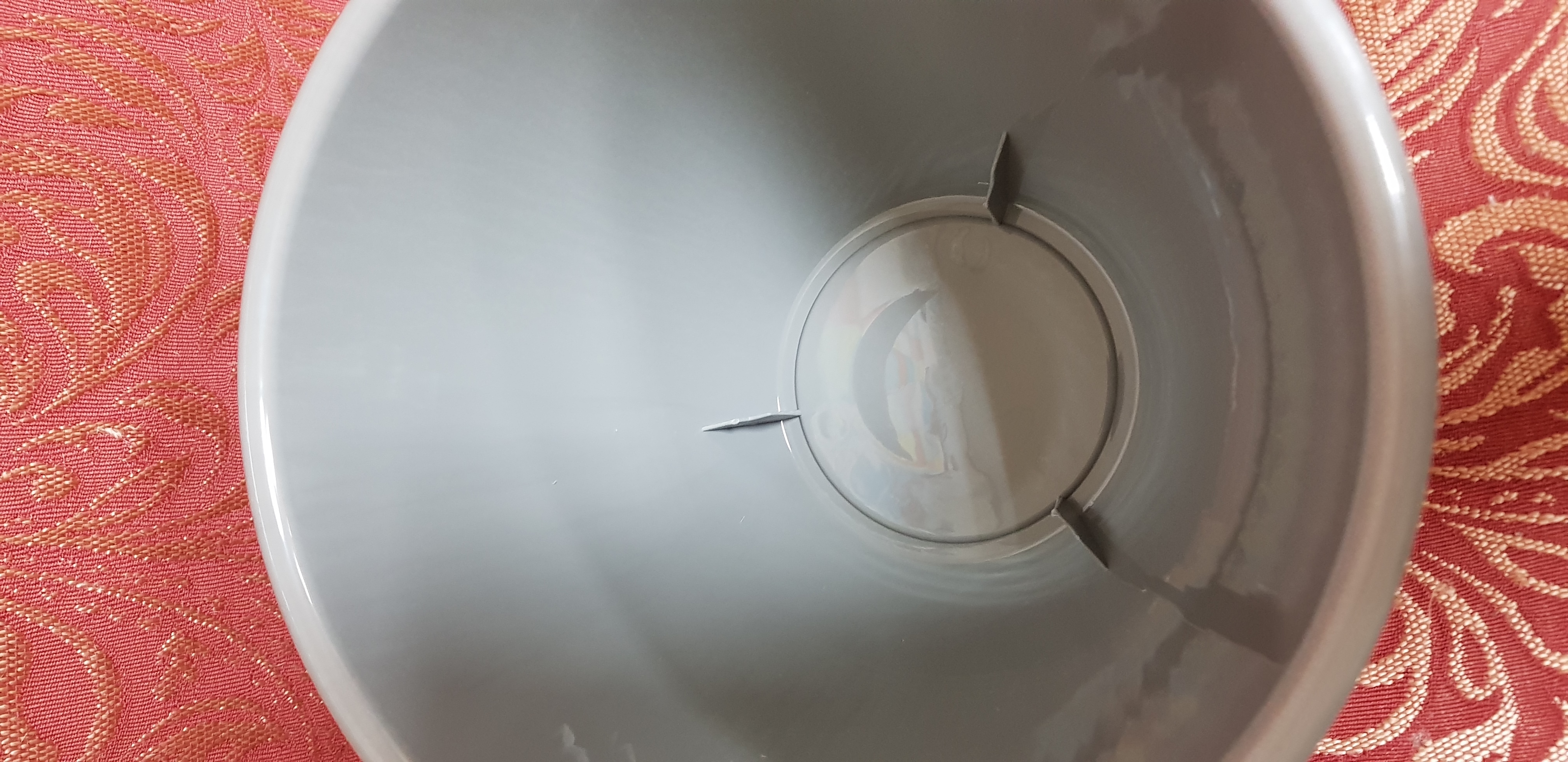 Фотография покупателя товара Цветочный горшок с поддоном «Корсика», 1,8 л, d=17, цвет серый