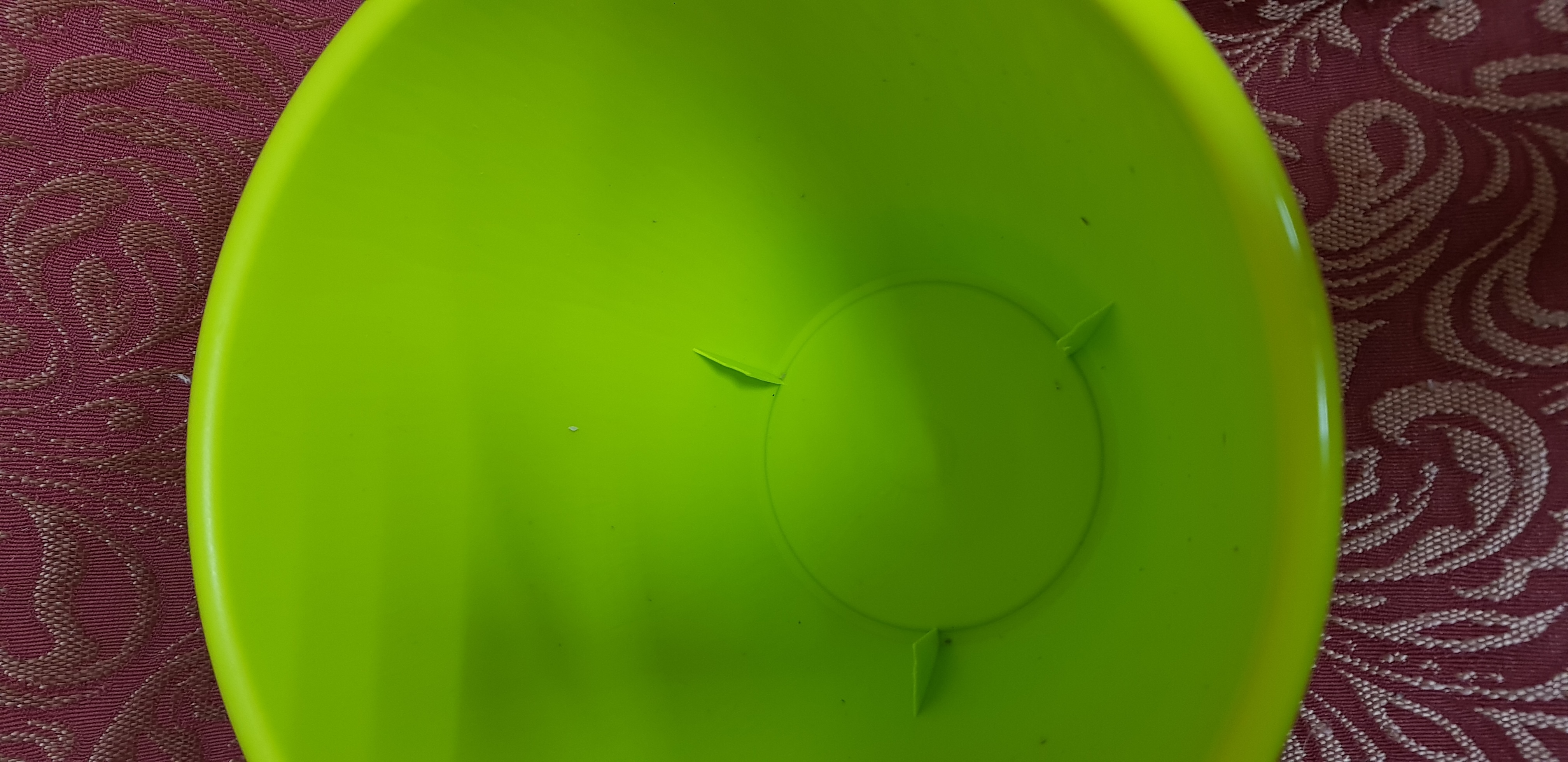 Фотография покупателя товара Цветочный горшок с поддоном «Корсика», 2,4 л, d=19, цвет белый - Фото 2