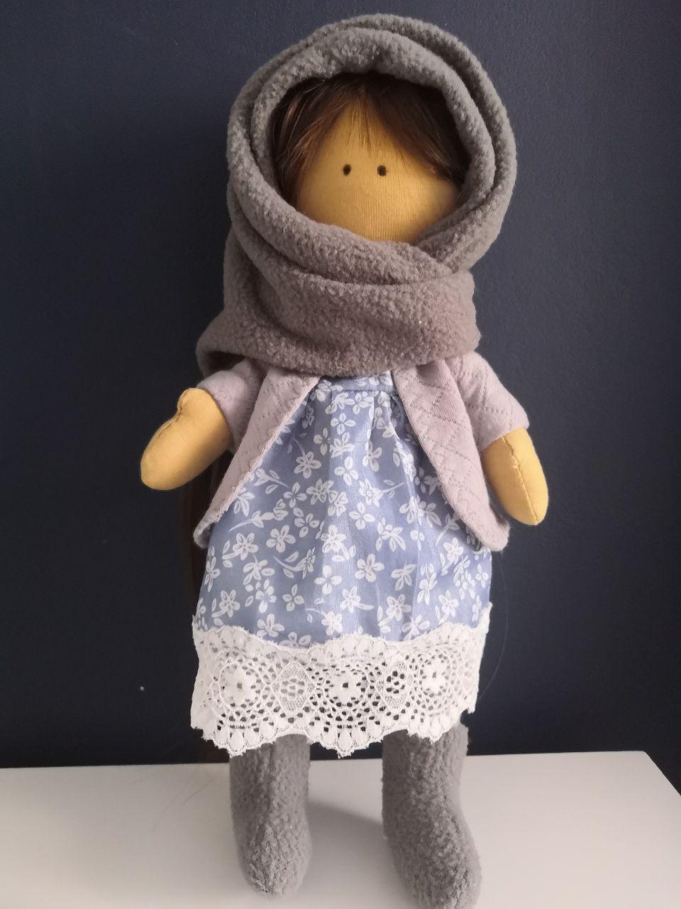 Фотография покупателя товара Интерьерная кукла «Маня», набор для шитья, 18.9 × 22.5 × 2.5 см - Фото 12