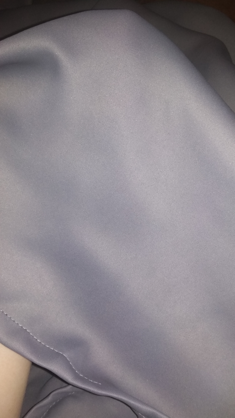Фотография покупателя товара Штора портьерная «Этель» 145×265 см, блэкаут, цвет серый, пл. 210 г/м², 100% п/э - Фото 26