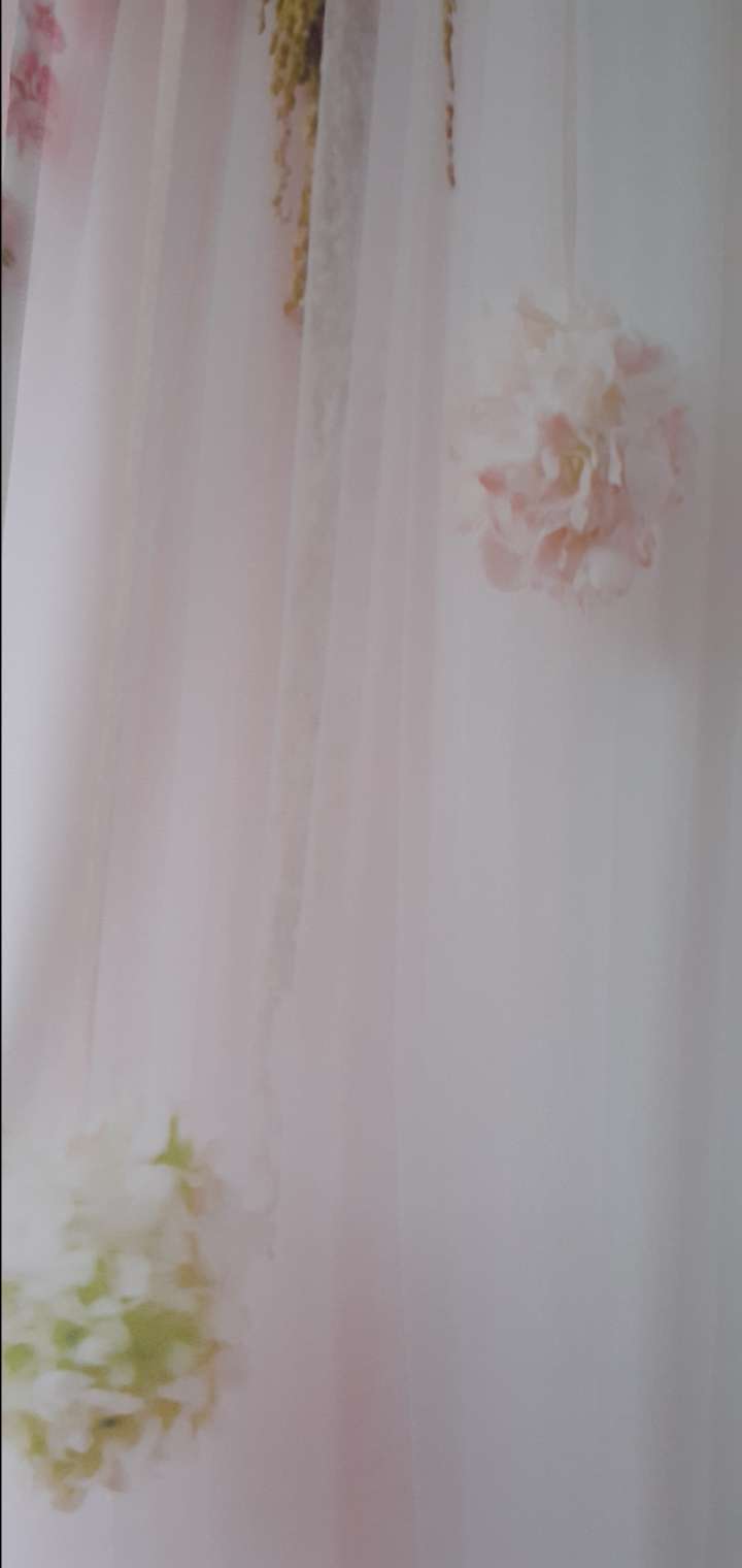 Фотография покупателя товара Комплект штор «Цветы на белом фоне», размер 145 х 260 см, 2 шт., габардин - Фото 3