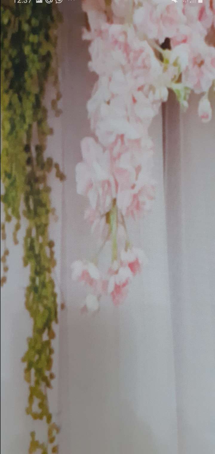 Фотография покупателя товара Комплект штор «Цветы на белом фоне», размер 145 х 260 см, 2 шт., габардин - Фото 5