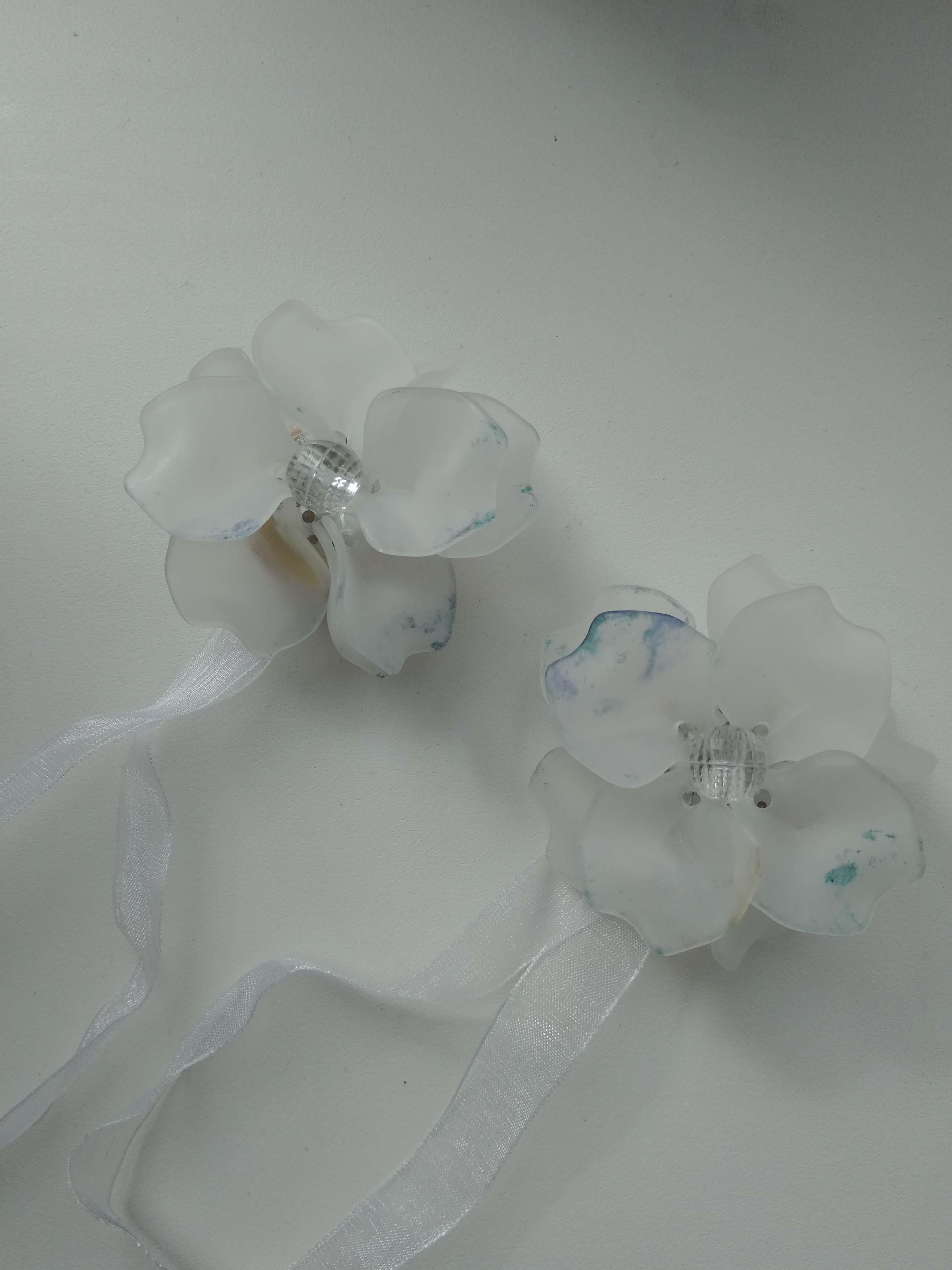 Фотография покупателя товара Подхват для штор «Нежный цветок», d = 6 см, цвет белый - Фото 9