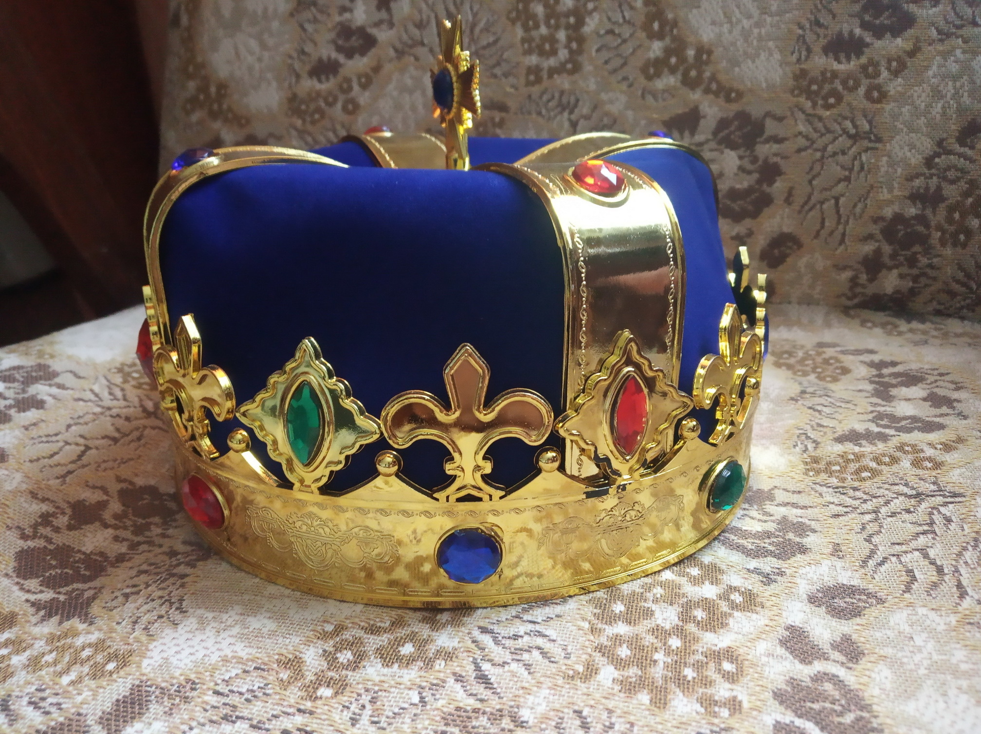 Фотография покупателя товара Корона «Король», цвет синий