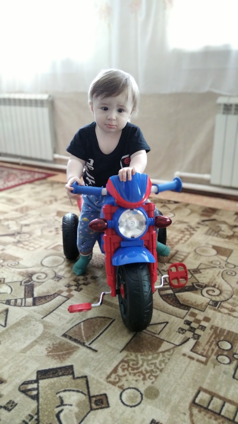 Фотография покупателя товара Велосипед детский трехколесный - Фото 2