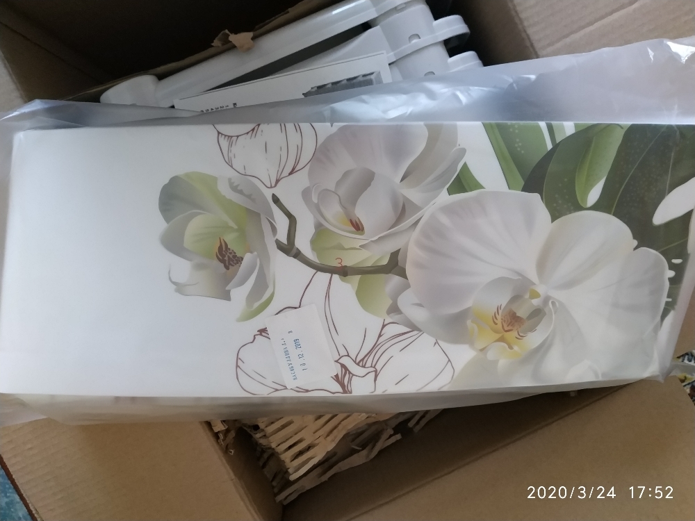 Фотография покупателя товара Комод широкий 4-х секционный «Орхидея», цвет сиреневый - Фото 1