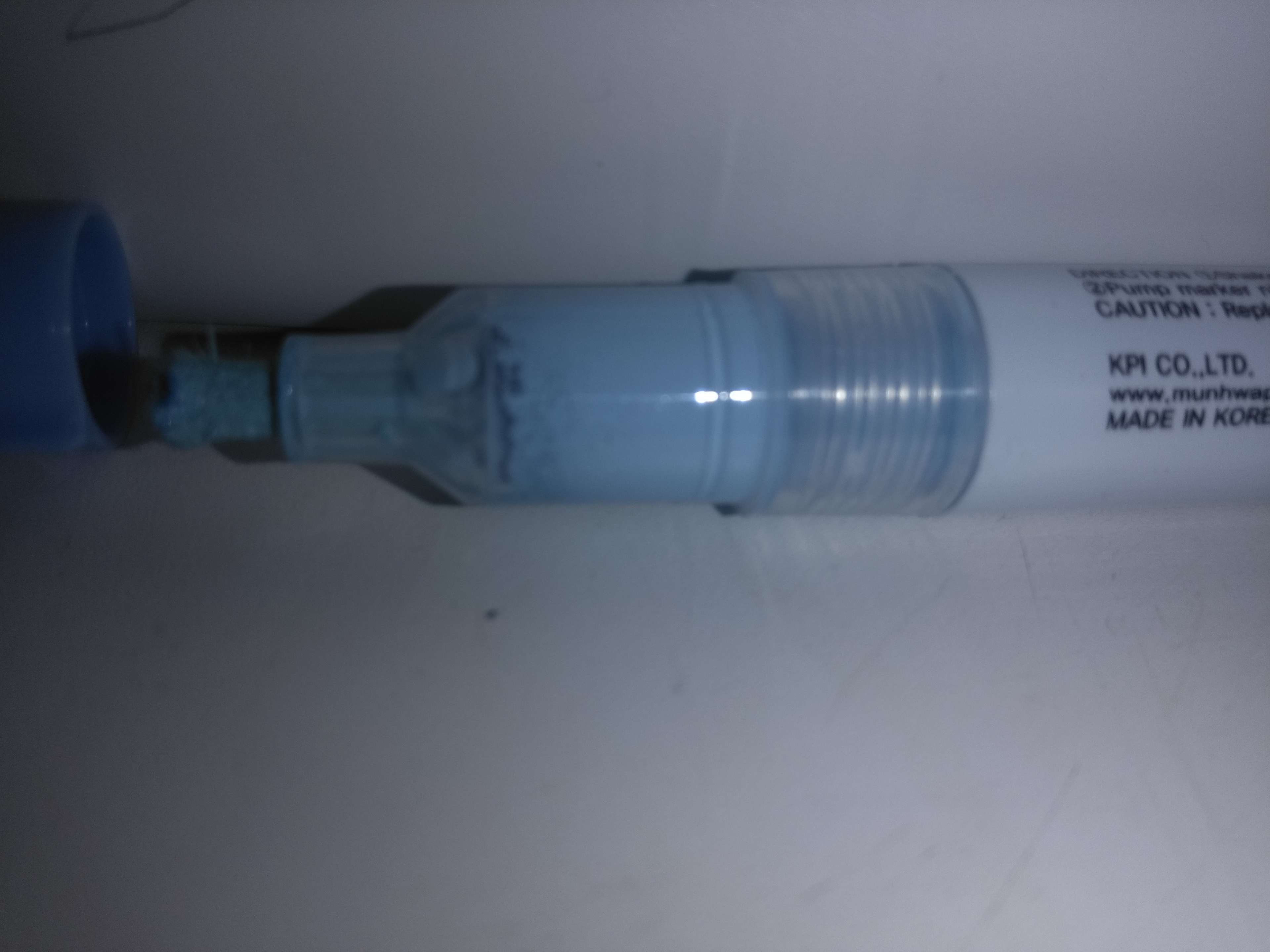 Фотография покупателя товара Маркер меловой 3 мм, MunHwa, на спиртовой основе, голубой - Фото 2