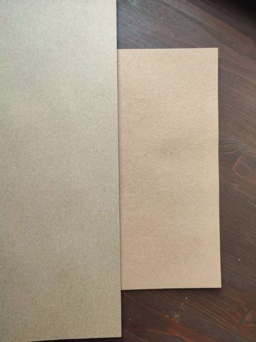 Фотография покупателя товара Крафт-бумага для графики, эскизов, печати А4, 50 листов (210 х 300 мм), 120 г/м², коричневая/серая