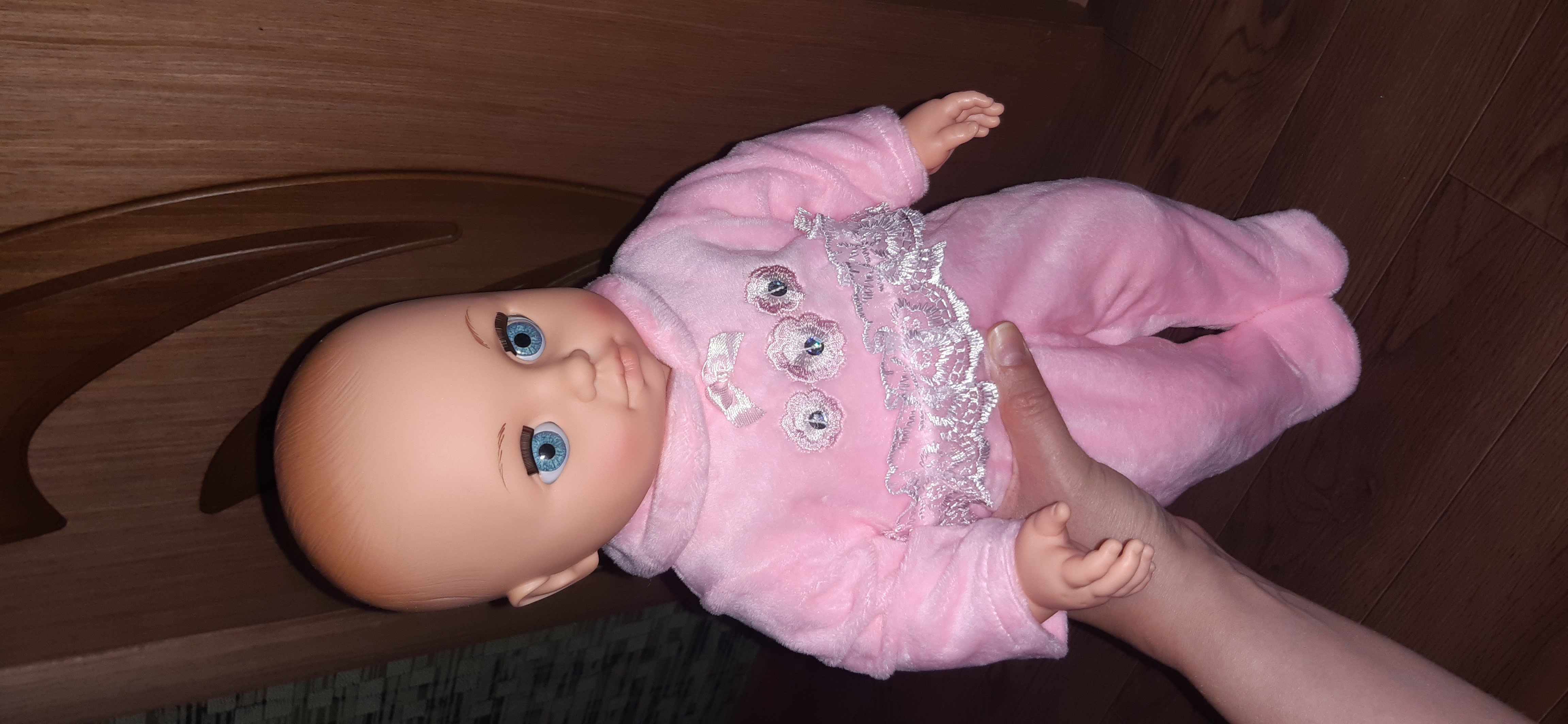 Фотография покупателя товара Кукла «Пупс 6», 42 см - Фото 3