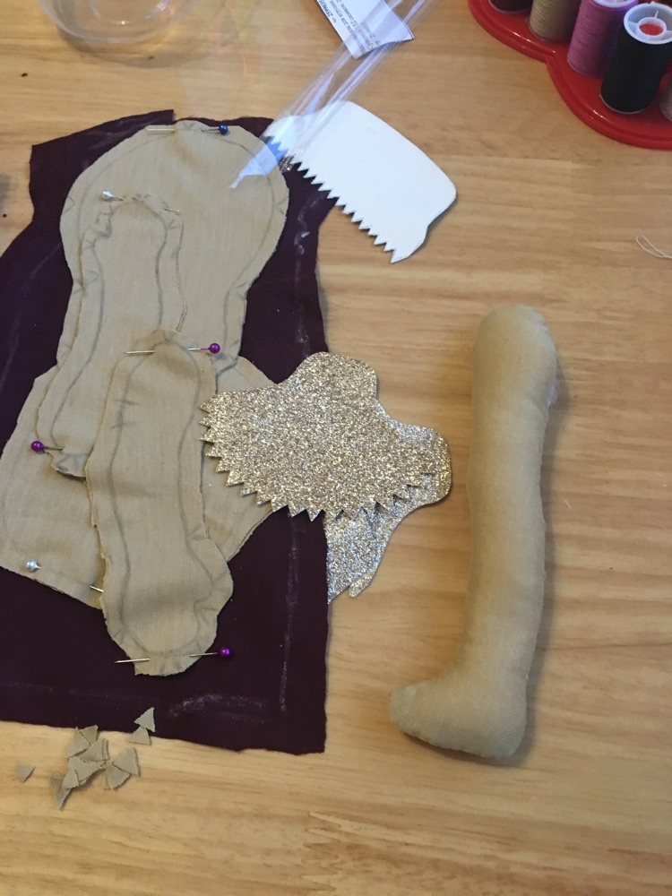 Фотография покупателя товара Набор для шитья. Интерьерная кукла «Лорен», 30 см - Фото 9