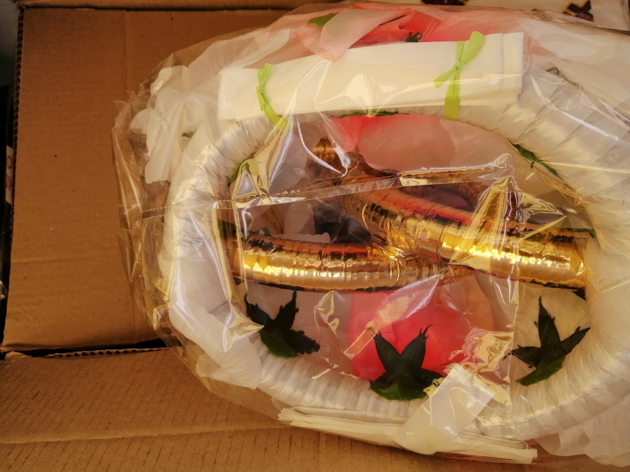 Фотография покупателя товара Кольца на крышу «Свадьба», розовые, микс - Фото 1