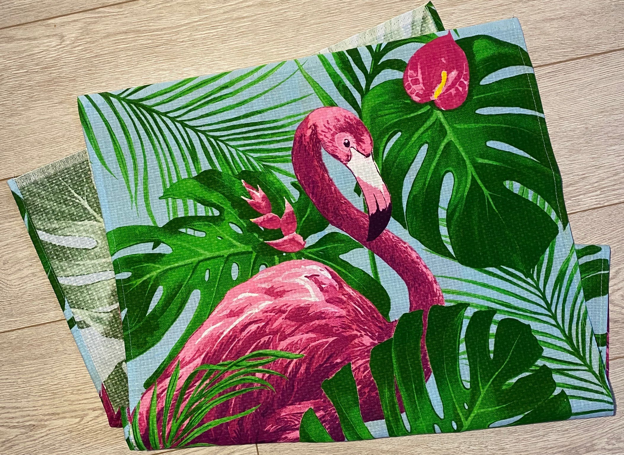 Фотография покупателя товара Полотенце «Фламинго», 60 × 146 см, 160 г/м², хлопок 100 % - Фото 3
