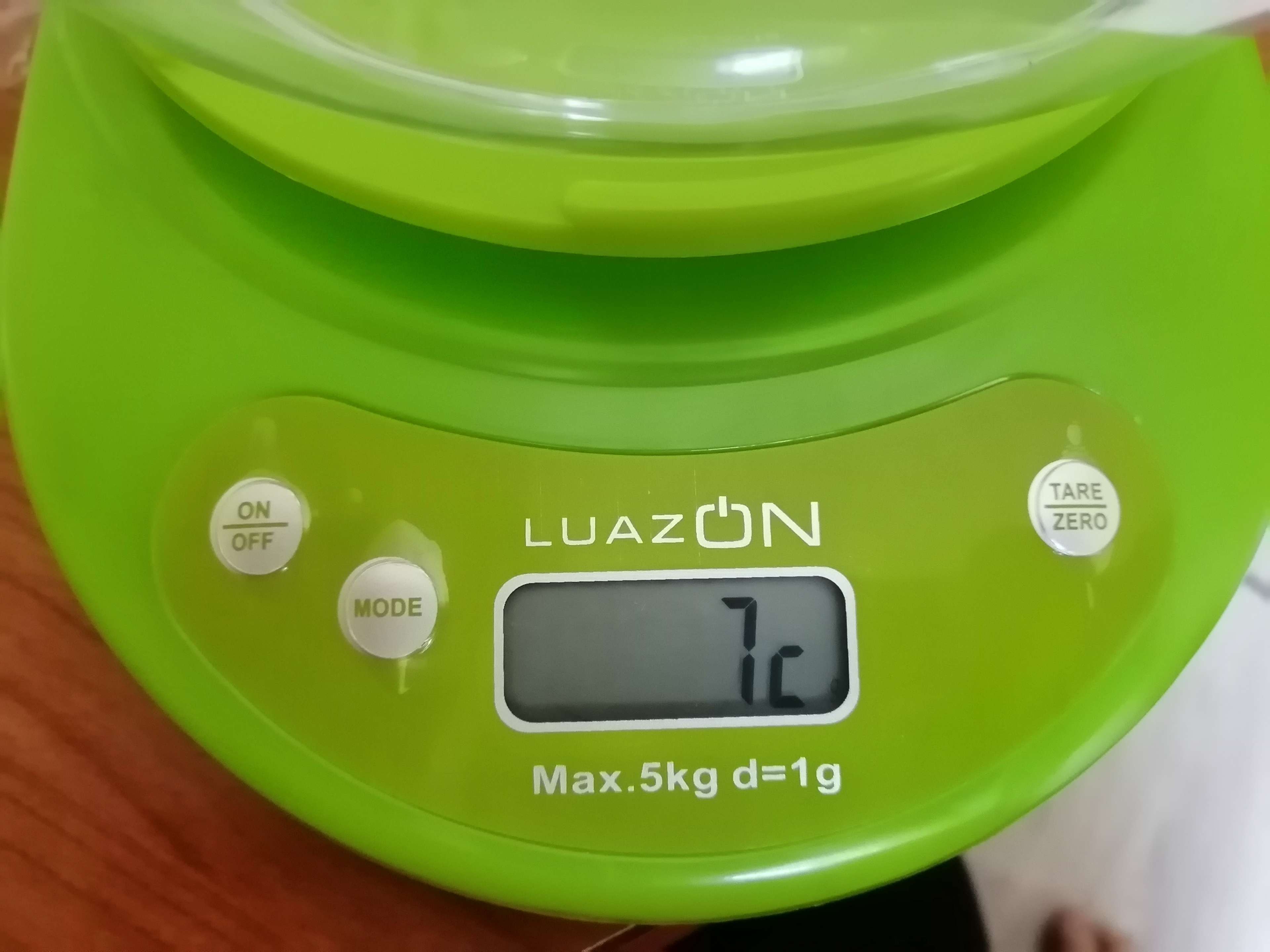 Фотография покупателя товара Весы кухонные Luazon LV 504, электронные, до 5 кг, белые