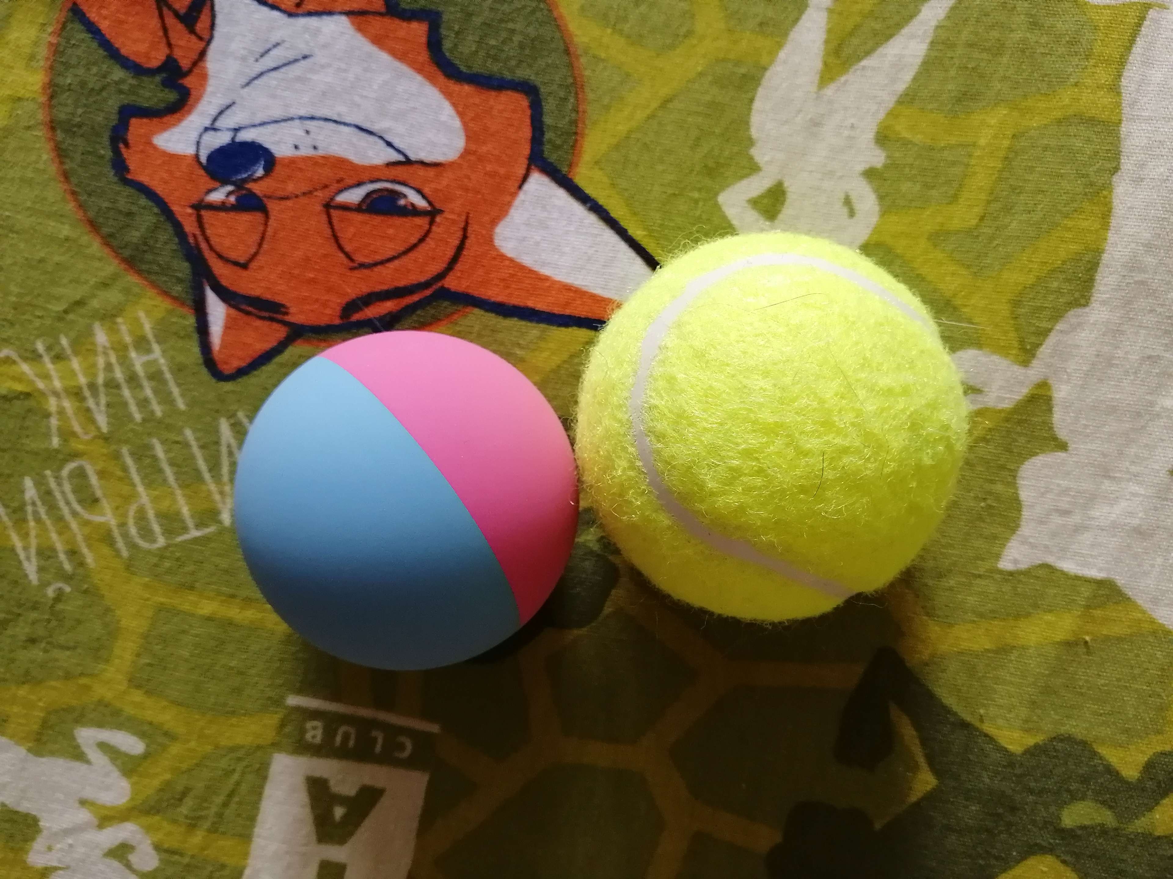 Фотография покупателя товара Мяч для большого тенниса ONLYTOP, цвета МИКС