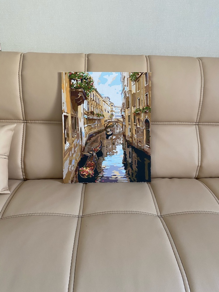 Фотография покупателя товара Картина по номерам «Венеция» 40×50 см - Фото 4