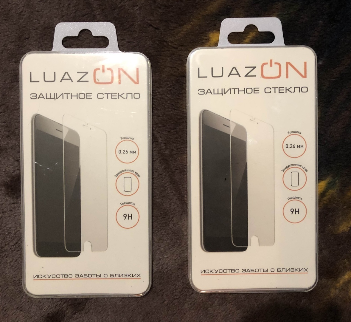 Фотография покупателя товара Защитное стекло 2.5D LuazON для iPhone 6/6S, полный клей - Фото 1