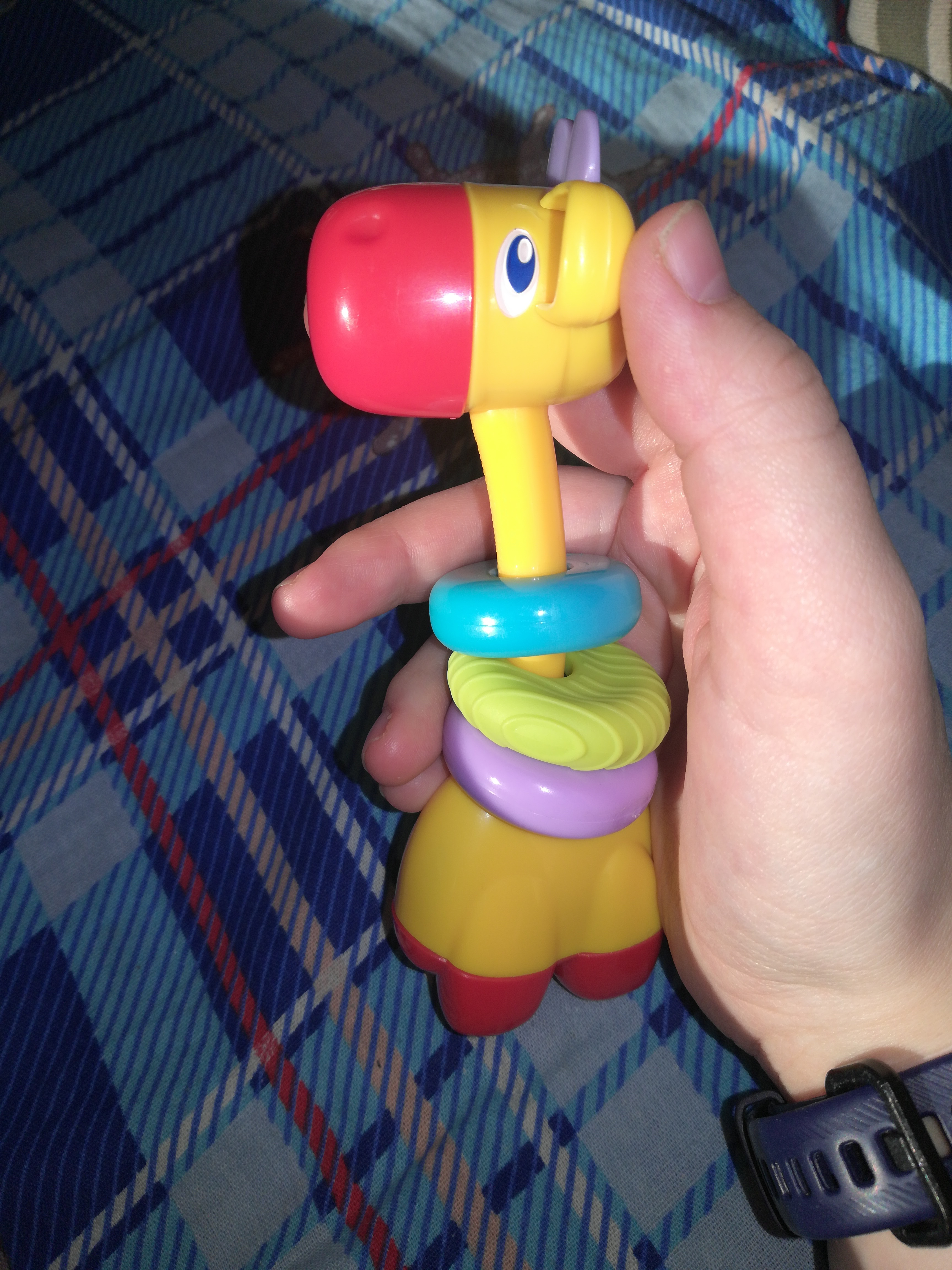 Фотография покупателя товара Развивающая игрушка – прорезыватель «Веселый жираф» - Фото 1
