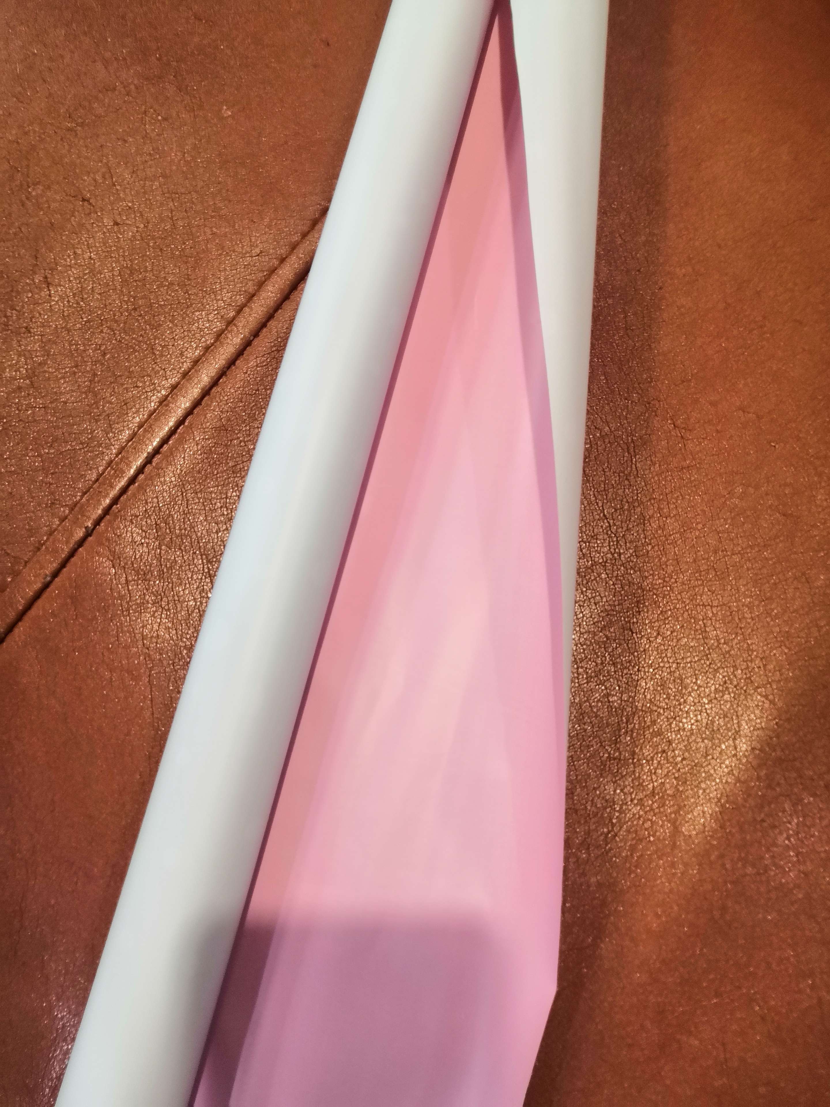 Фотография покупателя товара Плёнка матовая двусторонняя «Мята и розовый закат», 0,68 × 8 м - Фото 1
