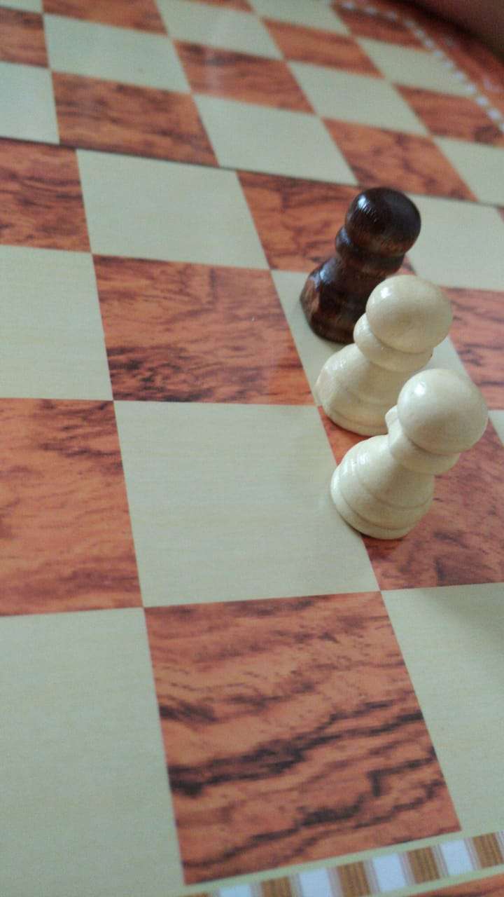 Фотография покупателя товара Настольная игра 3 в 1 "Падук": нарды, шахматы, шашки, 34 х 34 см - Фото 2