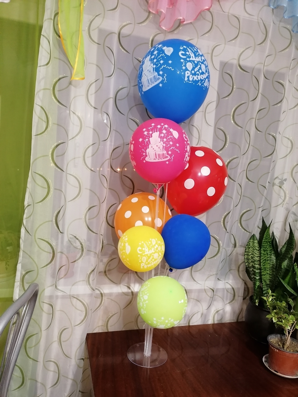 Фотография покупателя товара Подставка для воздушных шаров, 7 палочек и держателей - Фото 36