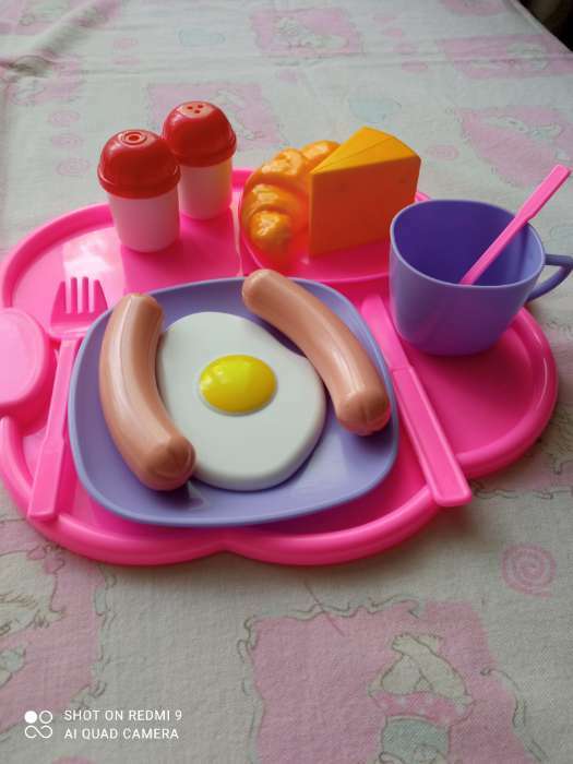 Фотография покупателя товара Игровой набор «Кукольный завтрак», МИКС - Фото 1