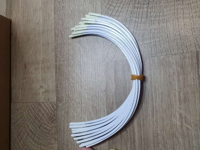 Фотография покупателя товара Косточки для бюстгальтера, 212×128×3 мм, чашка В, 10 пар - Фото 1