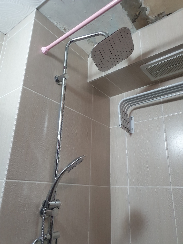 Фотография покупателя товара Душевая система Onix H-1701, тропический душ, хром