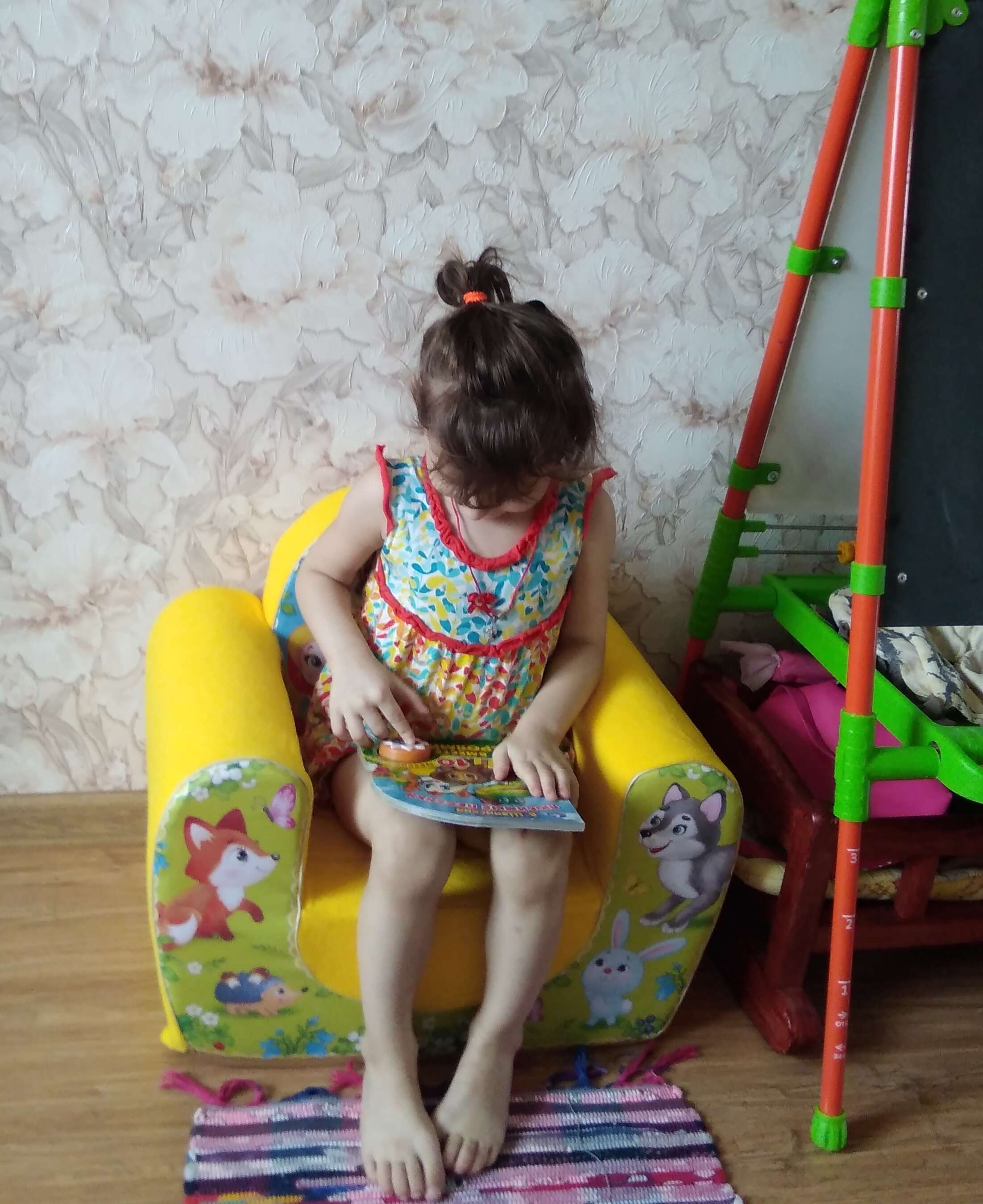Фотография покупателя товара Мягкая игрушка-кресло «Сказки» - Фото 5