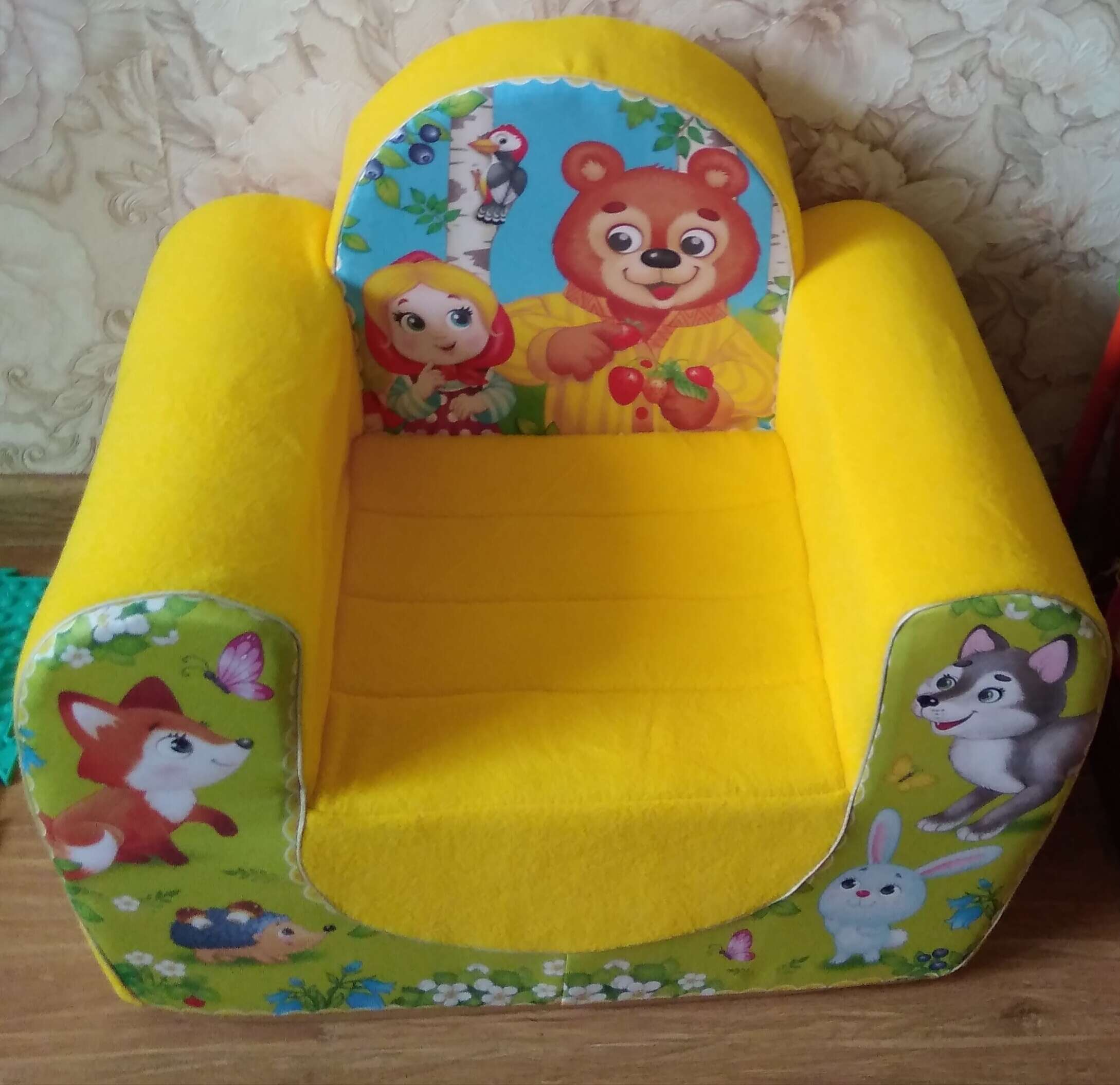 Фотография покупателя товара Мягкая игрушка-кресло «Сказки» - Фото 6
