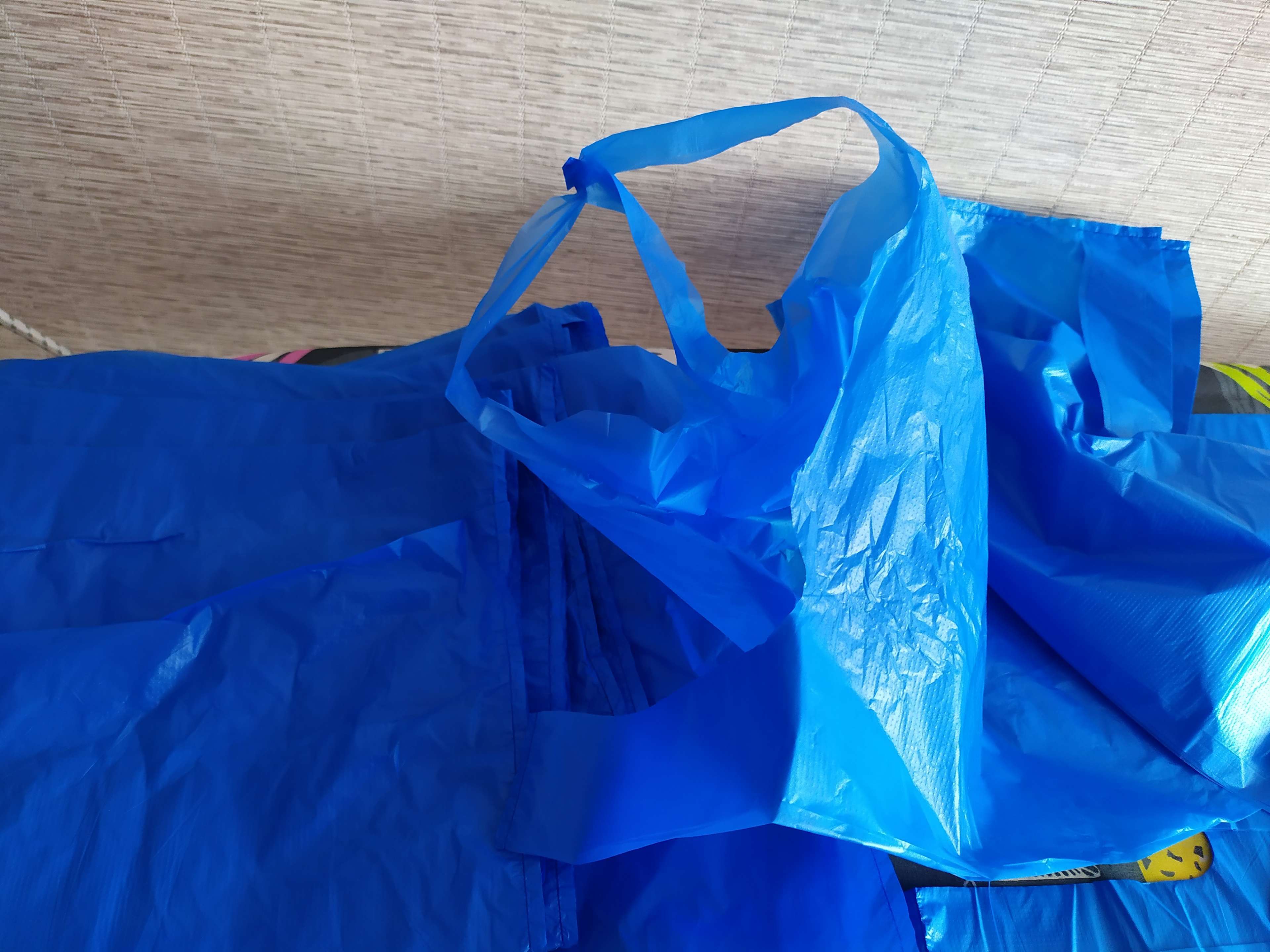 Фотография покупателя товара Пакет "Синий", полиэтиленовый, майка, 30 х 55 см, 17 мкм - Фото 7