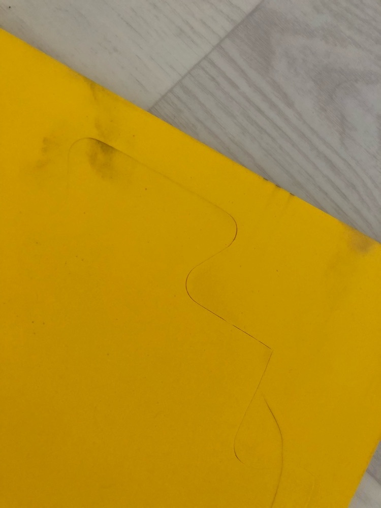 Фотография покупателя товара Детский коврик-пазл, 1 × 1 м, жёлтый - Фото 1