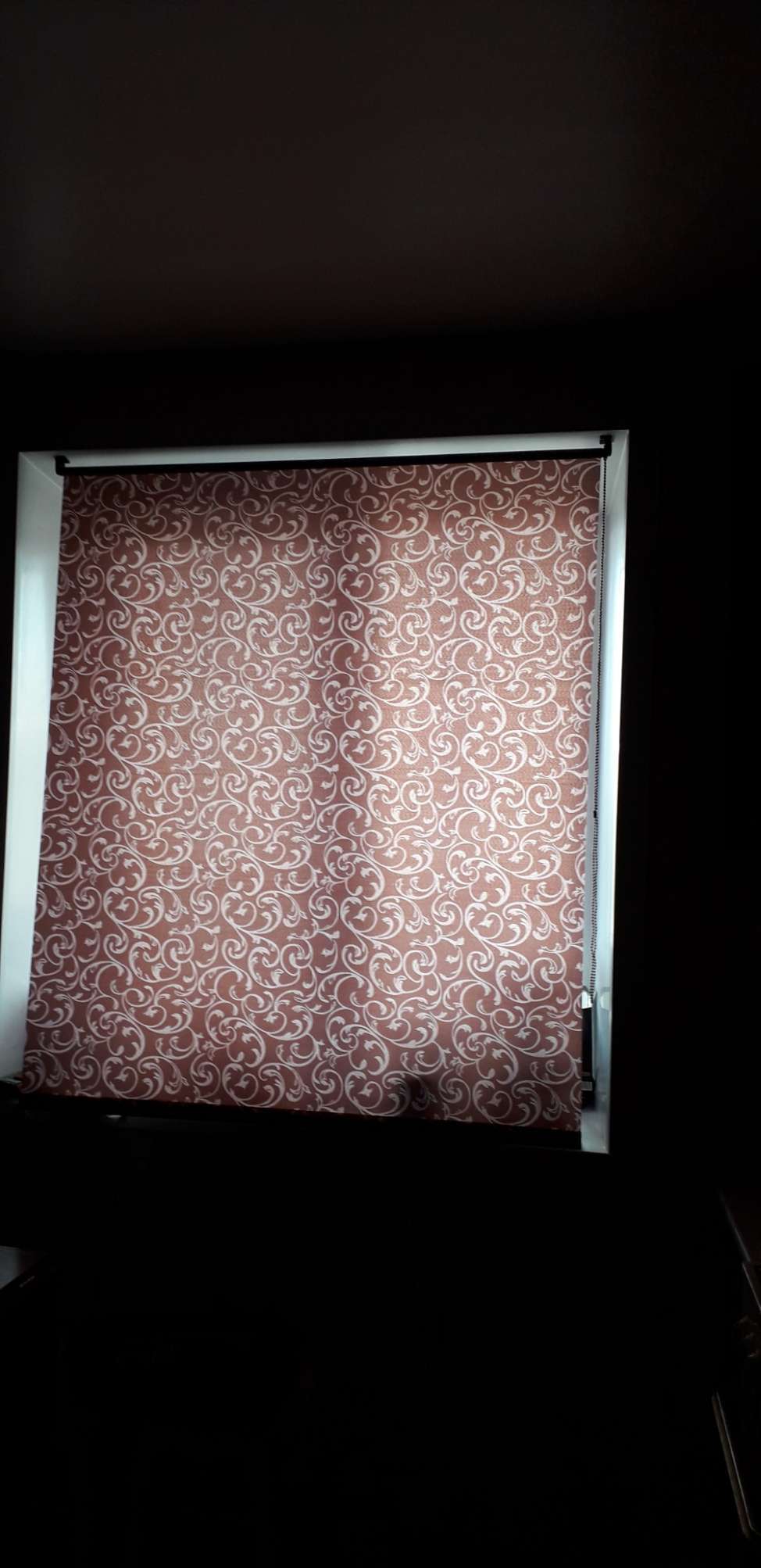 Фотография покупателя товара Рулонная штора «Англетер» 120х160 см, цвет шоколад - Фото 2