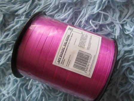 Фотография покупателя товара Лента упаковочная розовая, микс, 5 мм х 225 м