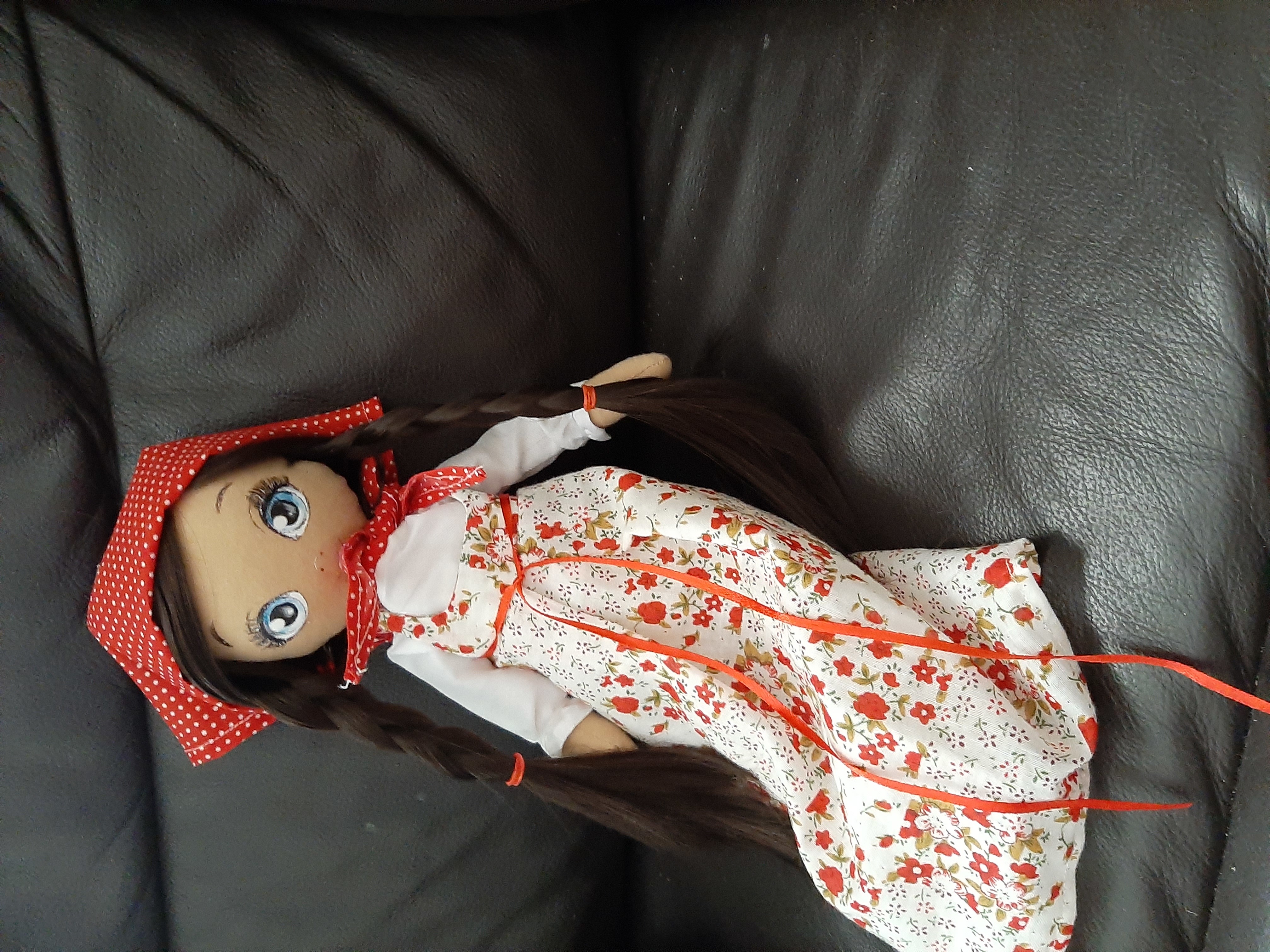 Фотография покупателя товара Набор для шитья. Интерьерная кукла «Василина», 30 см - Фото 12