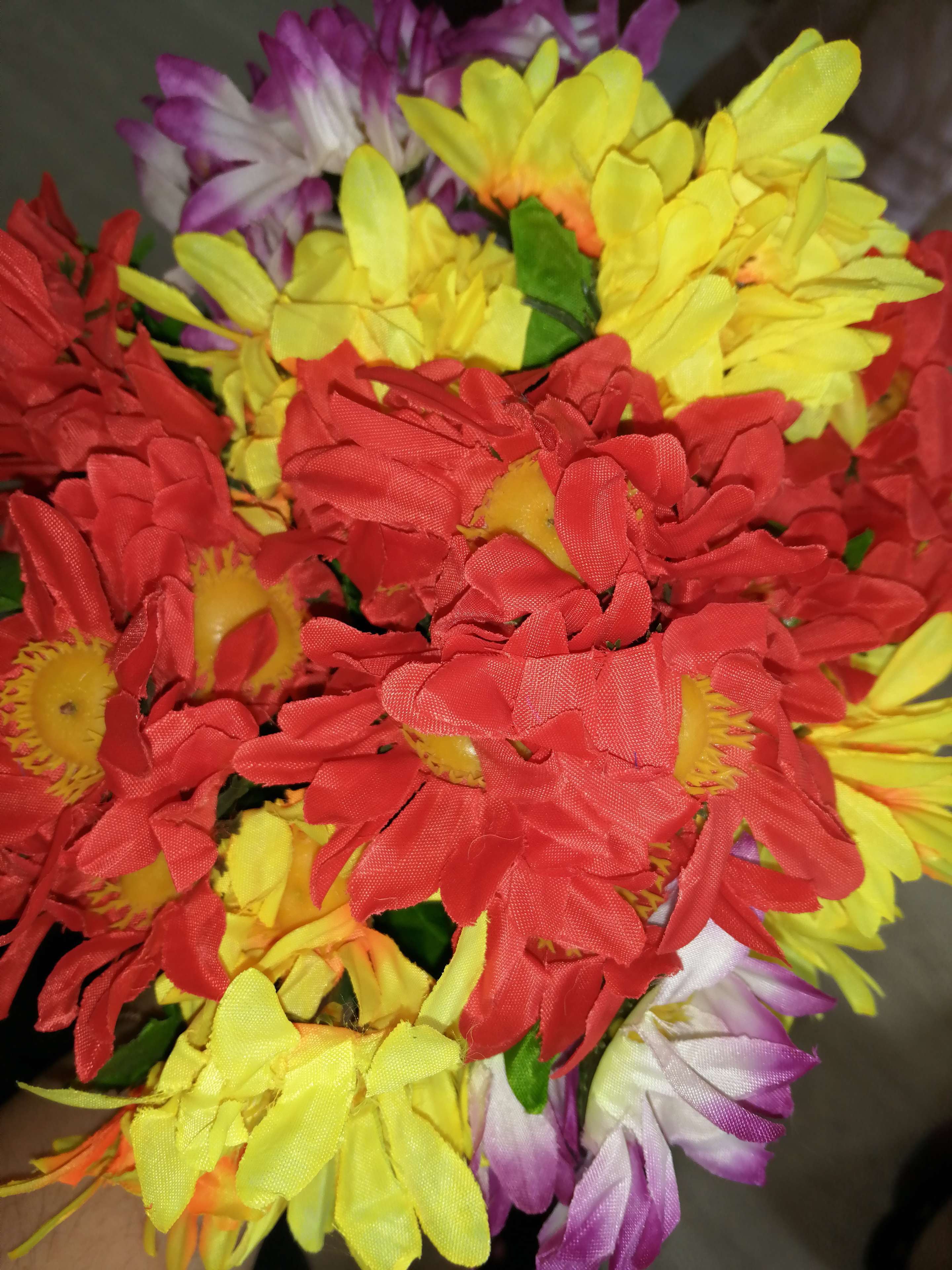 Фотография покупателя товара Букет "Сочная ромашка" 20 см, d-цветка 8 см, микс - Фото 1