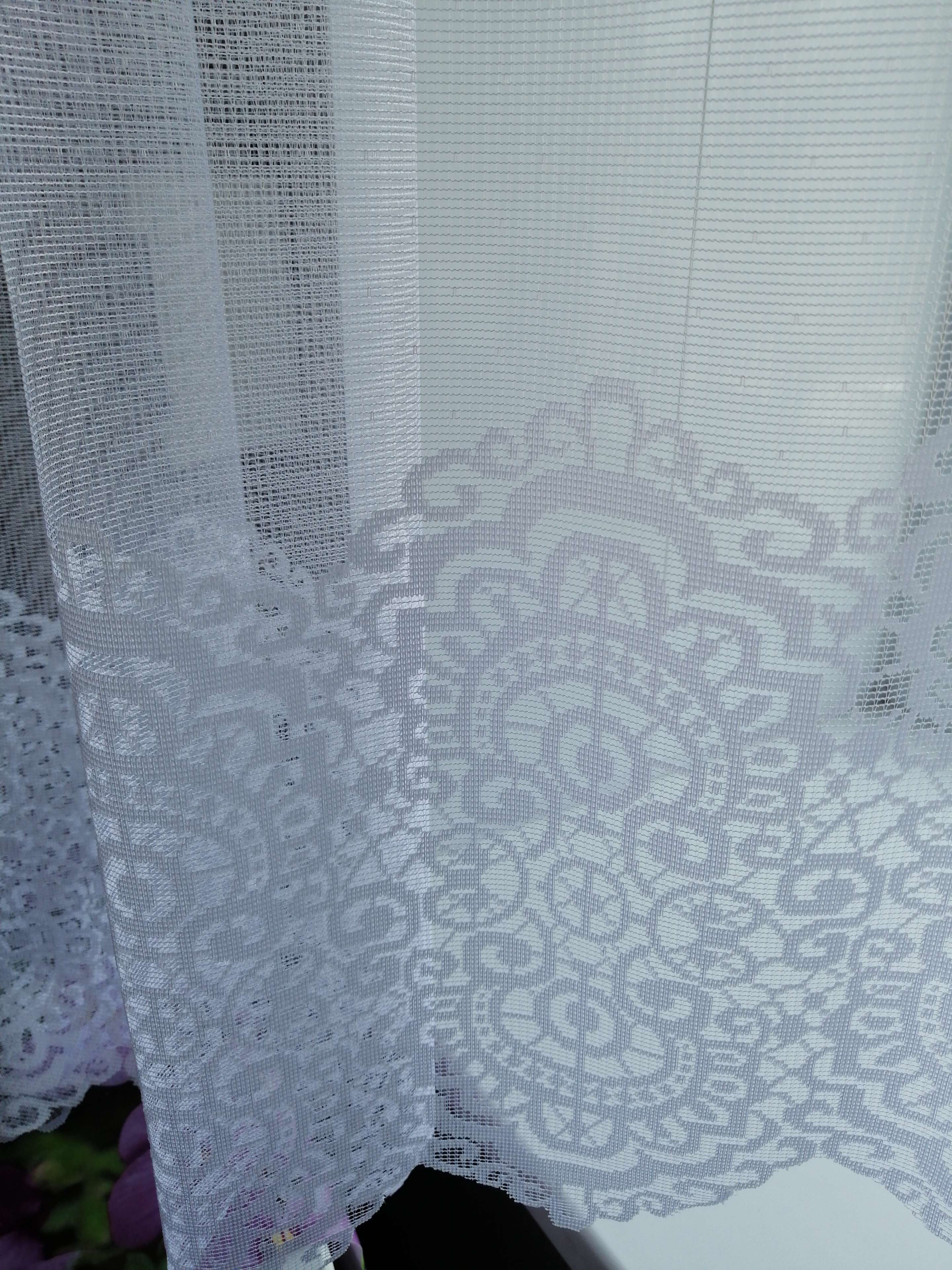 Фотография покупателя товара Тюль на кухню со шторной лентой, 285х160 см, цвет белый, 100% полиэстер - Фото 8