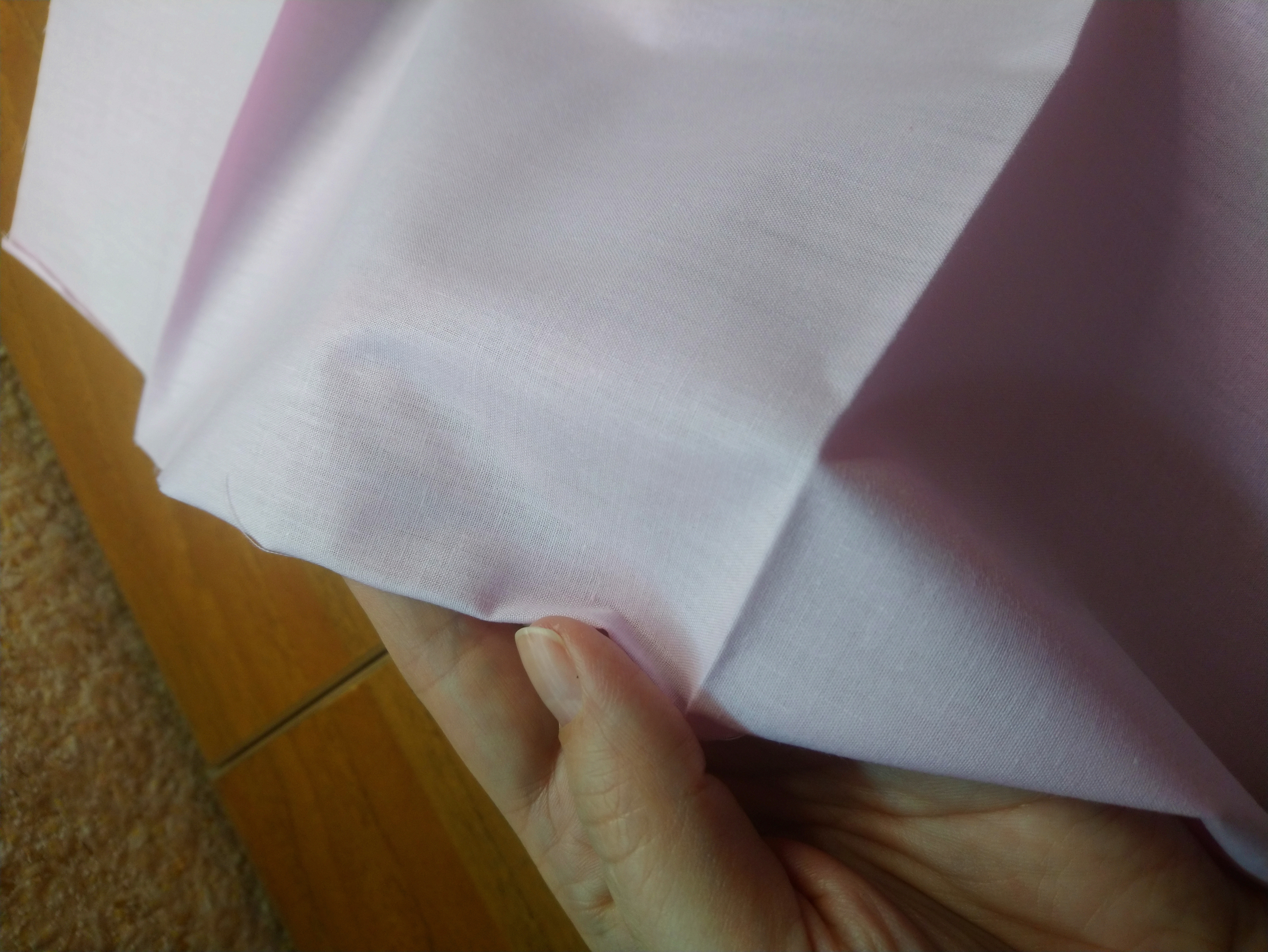 Фотография покупателя товара Ткань для пэчворка «Розовый закат», 50 × 50 см - Фото 4