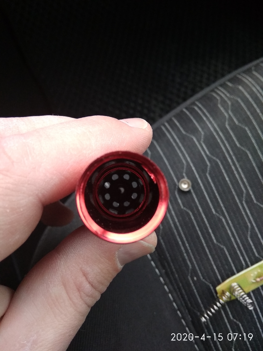Фотография покупателя товара Ионизатор воздуха автомобильный, напряжение 12-24 В, красный - Фото 4