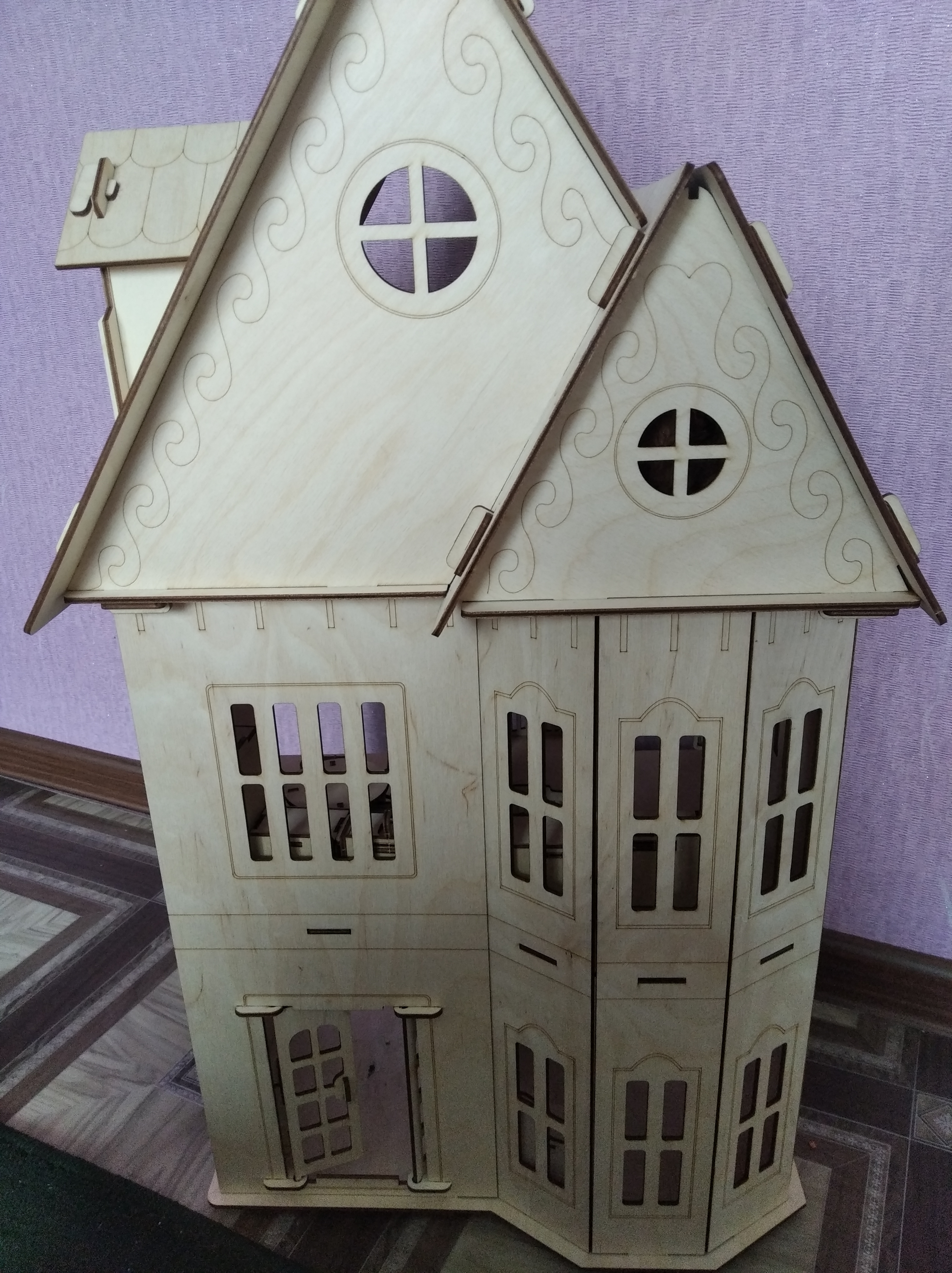 Фотография покупателя товара Кукольный домик «Лайт» фанера: 3 мм