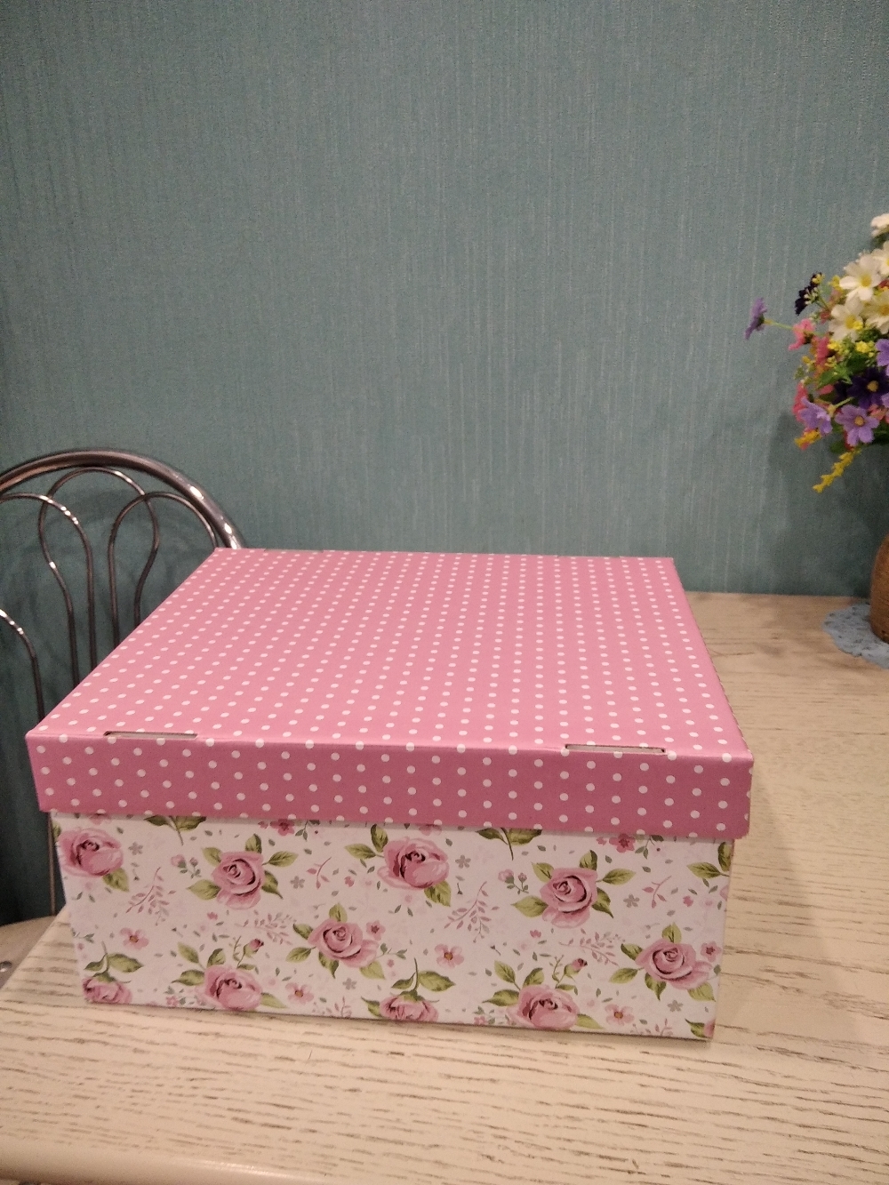 Фотография покупателя товара Коробка подарочная складная, упаковка, «Воспоминания о чудесном», 31,2 х 25,6 х 16,1 см