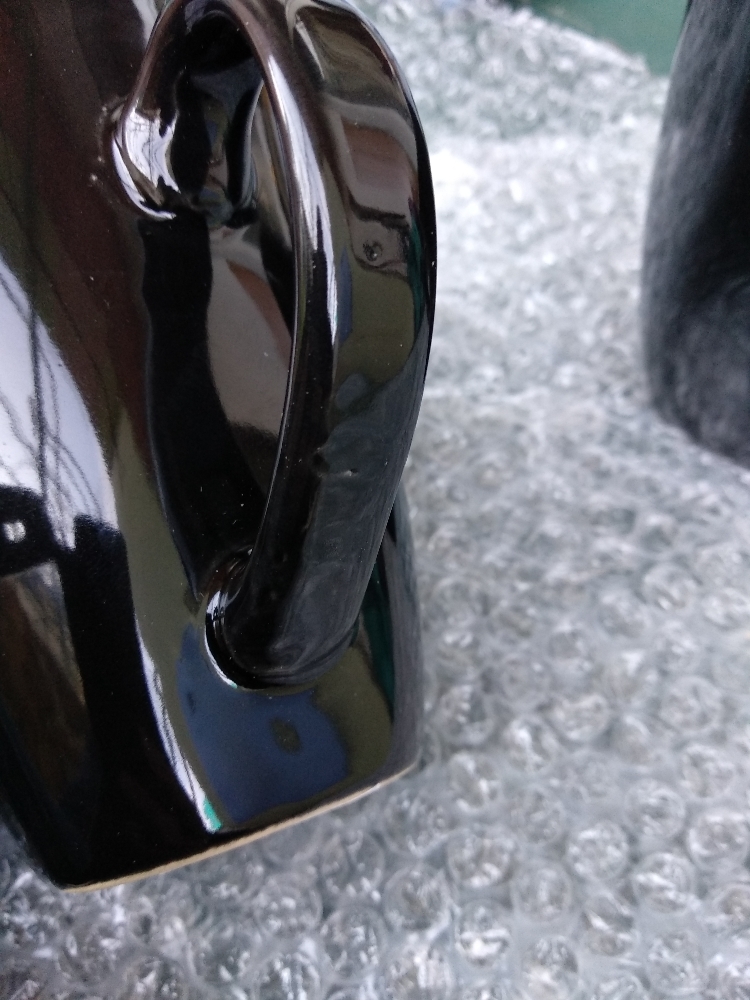 Фотография покупателя товара Кружка керамическая Доляна «Пастель», 280 мл, цвет чёрный - Фото 8