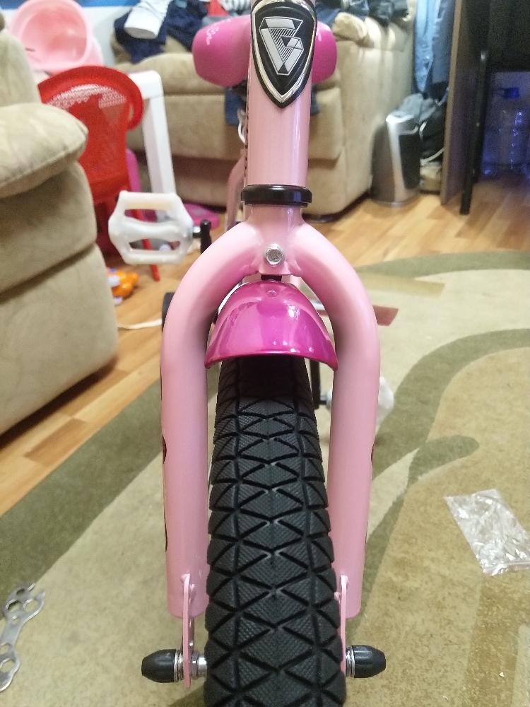 Фотография покупателя товара Велосипед 18" Graffiti Premium Girl RUS, цвет розовый - Фото 14